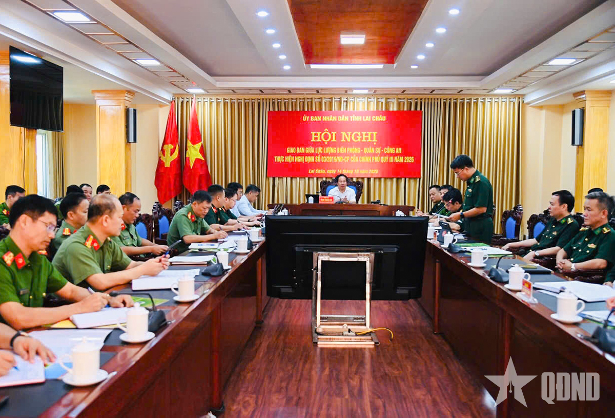 Phối hợp bảo đảm quốc phòng, an ninh trên địa bàn tỉnh Lai Châu